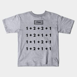 A_Clue_Number Kids T-Shirt